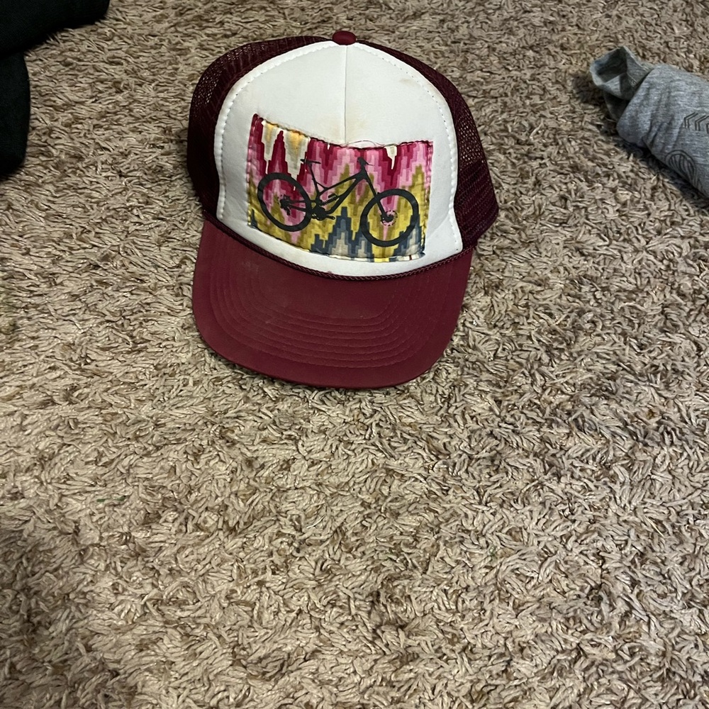 High elevation creations burgundy baseball cap